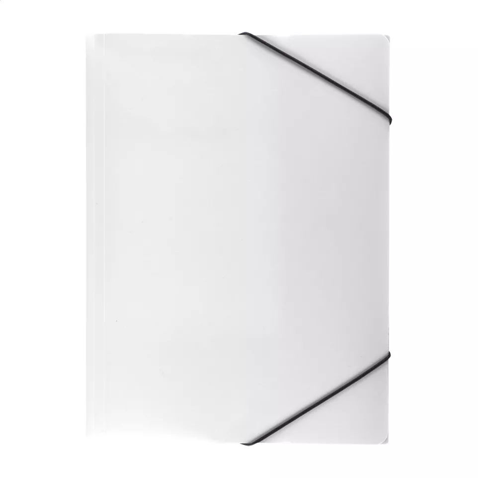 Duppoc white  PP document folder 