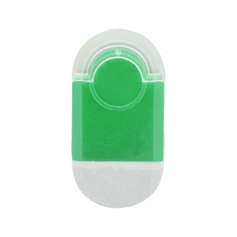 Pencix groen wit puntenslijper/gum 