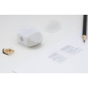 Pencix wit  puntenslijper/gum 