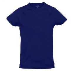 Zeffer dark blue  kids sport T-shirt 4-5