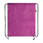 Redraw pink  RPET drawstring bag 