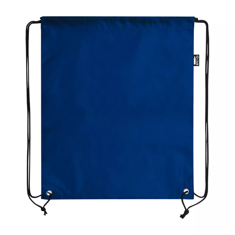 Redraw dark blue  RPET drawstring bag 