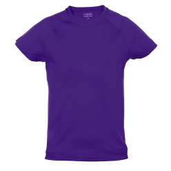 Zeffer paars  t-shirt voor kinderen 4-5