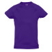 Zeffer purple  kids sport T-shirt 4-5
