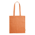 Congish orange  cotton shopping bag 