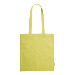 Congish yellow  cotton shopping bag 