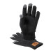 Pashen zwart  muts en handschoenen set 
