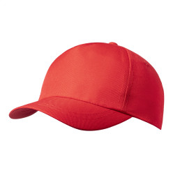 Berni rood  baseball pet voor kinderen 
