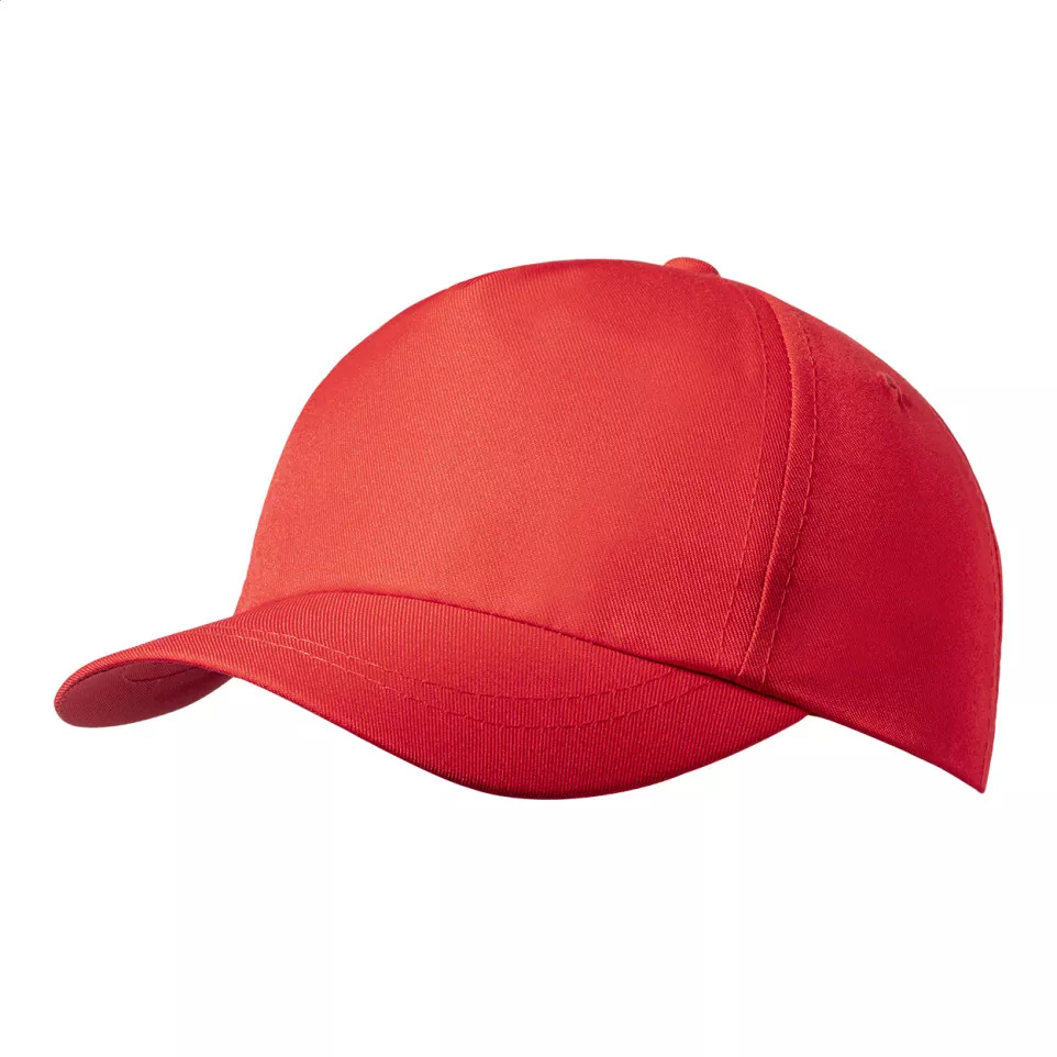 Berni rood  baseball pet voor kinderen 