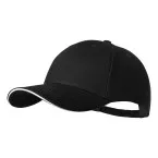 Sanvi zwart  baseball pet 