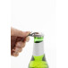 Rallop zilver  flesopener sleutelhanger 