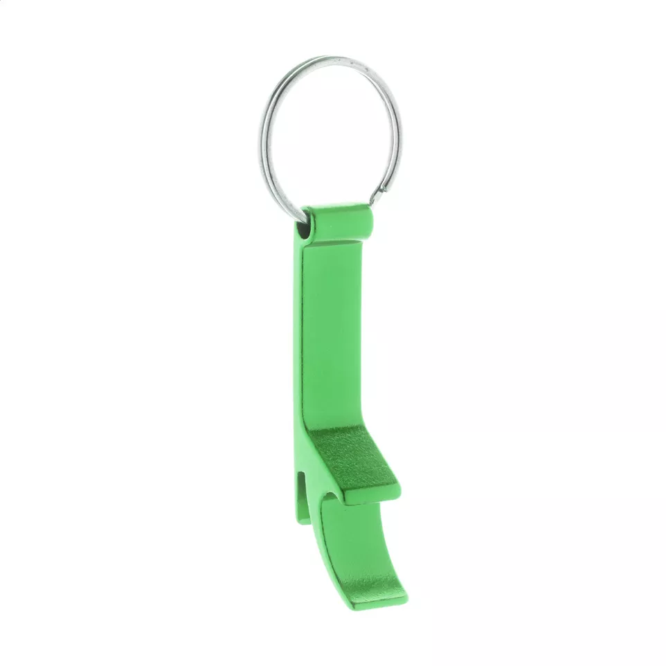 Rallop vert  porte-clé décapsuleur 