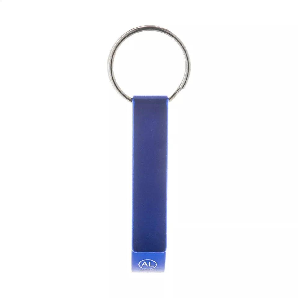 Rallop bleu  porte-clé décapsuleur 