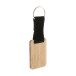 Stropp natural black bamboo keyring, rectangle 