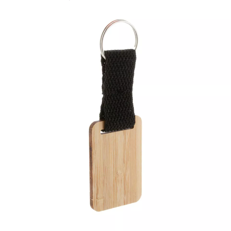Stropp naturelle noir Porte-clés en...