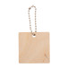 CreaFob Wood natural  custom keyring 