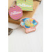 CreaFob Wood natural  custom keyring 