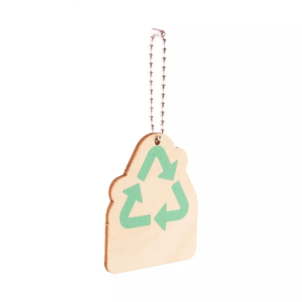 EcoRing natural  keyring, recycling 