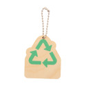 EcoRing natural  keyring, recycling 
