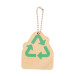 EcoRing natuurlijk  sleutelhanger, recycling 