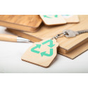 EcoRing natural  keyring, recycling 