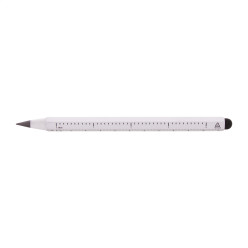 Ruloid wit  inktloze pen met liniaal 