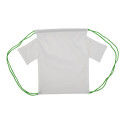 CreaDraw T Kids green  custom drawstring bag for kids 