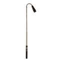 Giraffe zwart  uitschuifbare zaklamp 