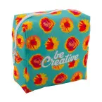 CreaBeauty Square M wit  custom made make-up tas 