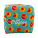 CreaBeauty Square M white  custom cosmetic bag 