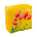 CreaBeauty Square M white  custom cosmetic bag 