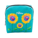 CreaBeauty Square S zwart wit custom made make-up tas 