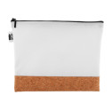 CreaBeauty Cork L RPET noir naturelle Trousse de maquillage personnalisée 