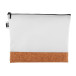 CreaBeauty Cork L RPET noir naturelle Trousse de maquillage personnalisée 