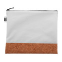 CreaBeauty Cork L RPET noir naturelle Trousse de maquillage personnalisée 