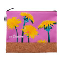 CreaBeauty Cork L RPET zwart natuurlijk custom made make-up tas 