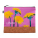 CreaBeauty Cork L RPET black natural custom cosmetic bag 