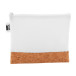 CreaBeauty Cork M RPET wit natuurlijk custom made make-up tas 