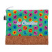 CreaBeauty Cork M RPET blanc naturelle Trousse de maquillage personnalisée 