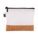 CreaBeauty Cork S RPET black natural custom cosmetic bag 