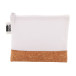 CreaBeauty Cork S RPET blanc naturelle Trousse de maquillage personnalisée 