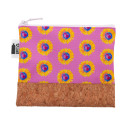 CreaBeauty Cork S RPET wit natuurlijk custom made make-up tas 
