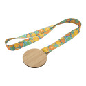 Subdal Eco natural  custom medal 