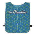 CreaTeam zwart wit custom made RPET-sportvest 