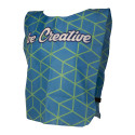 CreaTeam black white custom RPET sport vest 