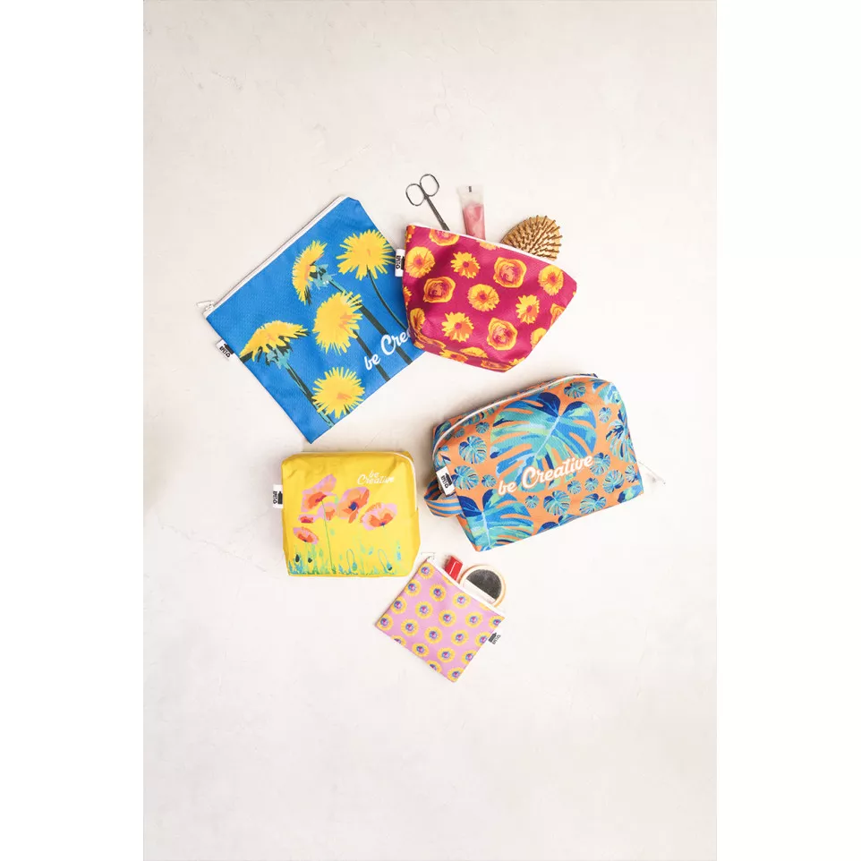 CreaBeauty S RPET blanc  Trousse de...