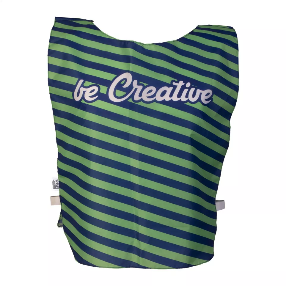 CreaTeam white  custom RPET sport vest 