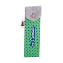 CreaFelt Pen B wit grijs custom made pennenetui 