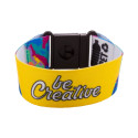 Mojo RPET blanc  bracelet sur mesure 