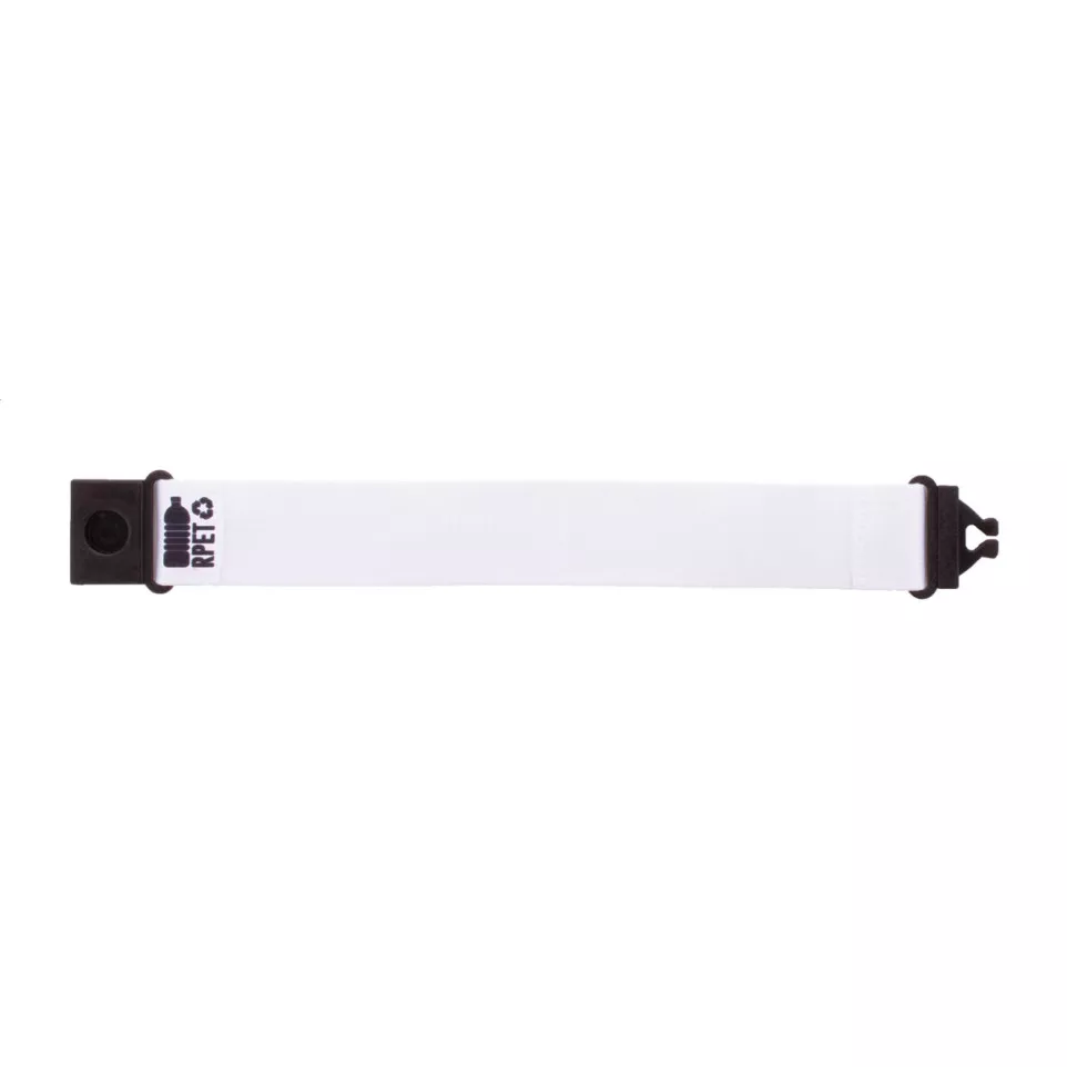Mojo RPET blanc  bracelet sur mesure 
